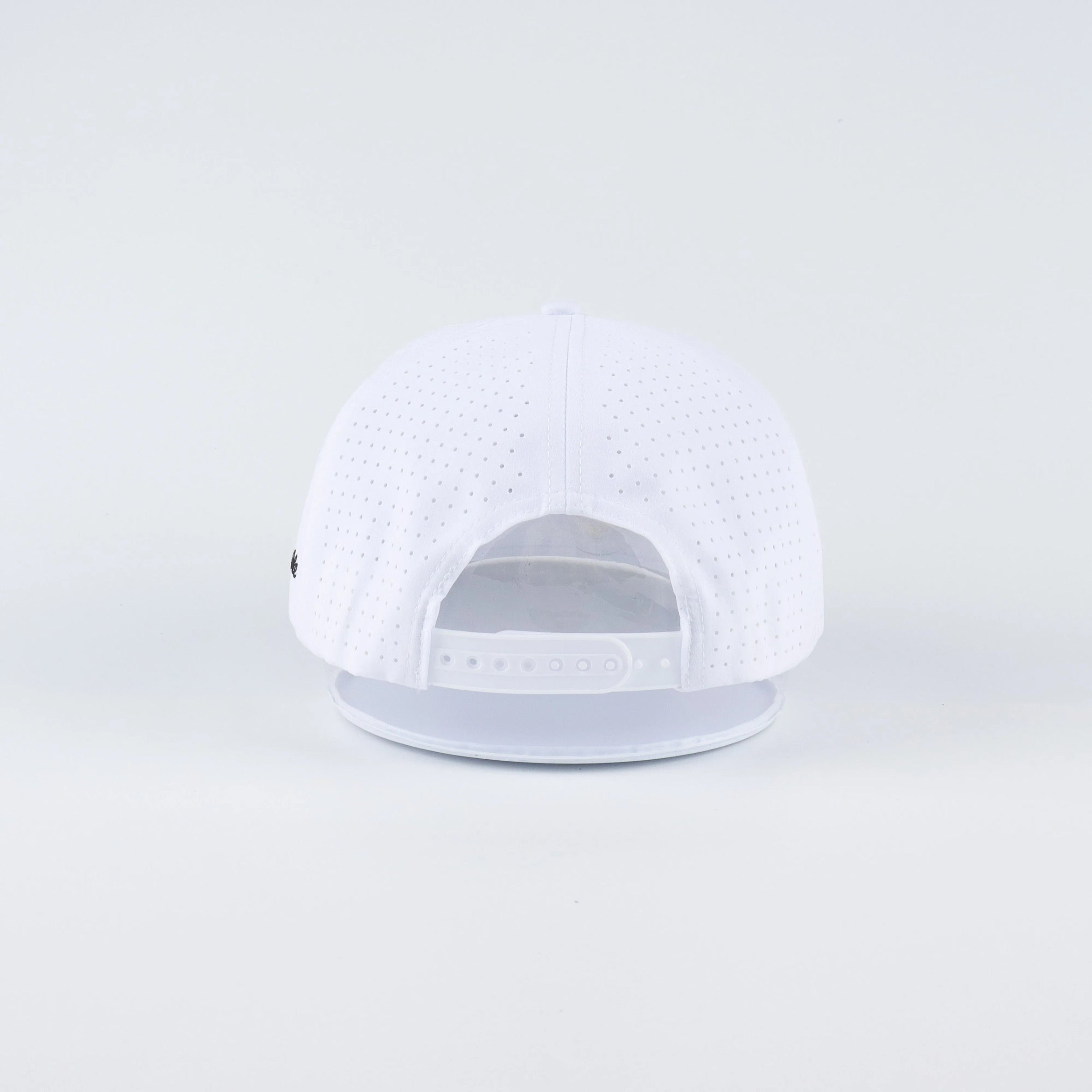 White performance snapback