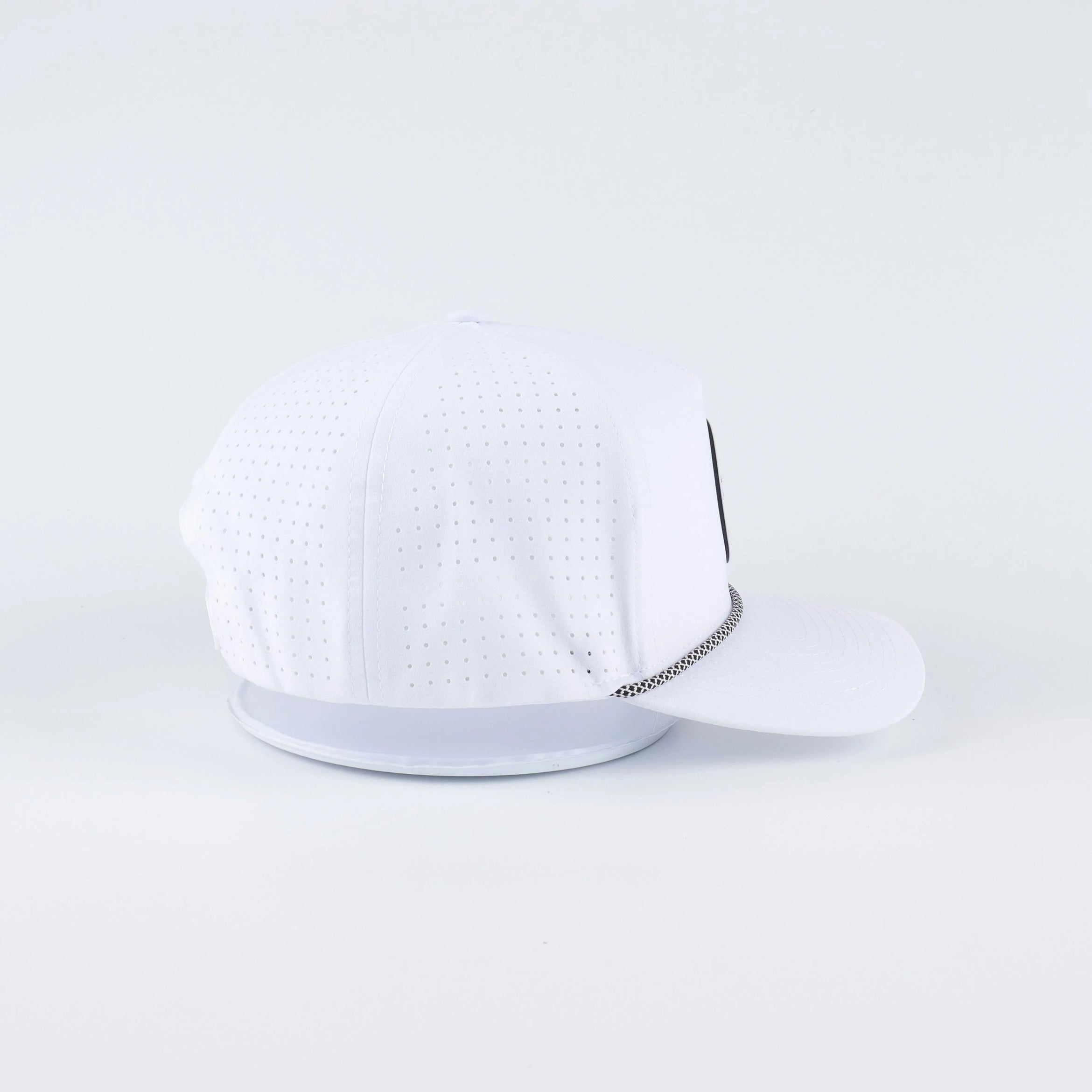 White performance snapback