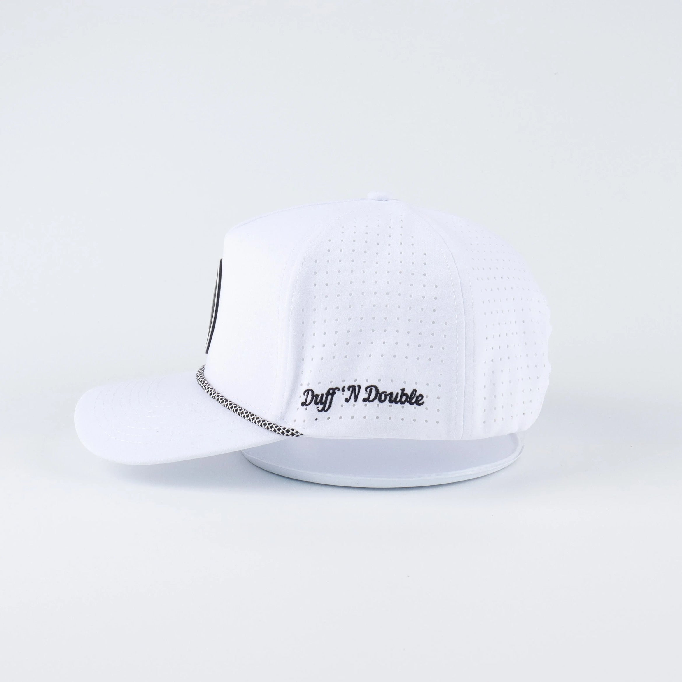 White performance snapback